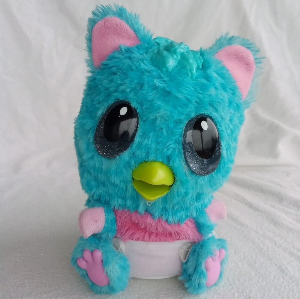 Hatchimals Hatchibabies Cheetree Blue & Pink Talking Bird Toy